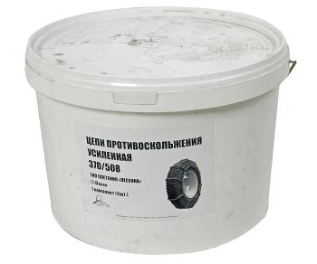 11 199 р. Цепь противоскольжения усиленная d=8мм R20 14.00 370х508 УРАЛ (тип лесенка) 2шт. ЛИМ  с доставкой в г. Кемерово. Увеличить фотографию 3