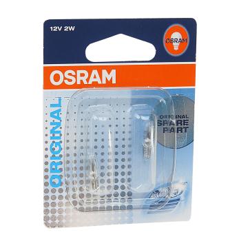 169 р. Лампа 12V W2W W2x4.6d блистер (2шт.) OSRAM  с доставкой в г. Кемерово. Увеличить фотографию 1