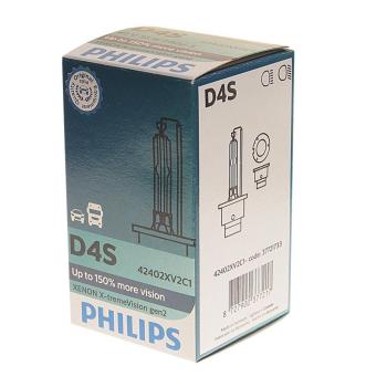 8 999 р. Лампа ксеноновая D4S 35W +150% P32d-5 4800K Xenon X-Treme Vision Gen2 PHILIPS  с доставкой в г. Кемерово. Увеличить фотографию 2