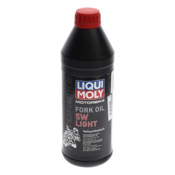1 799 р. Масло для мотовилок и амортизаторов MOTORBIKE FORK OIL LIGHT 5W синт.1л LIQUI MOLY  с доставкой в г. Кемерово. Увеличить фотографию 1