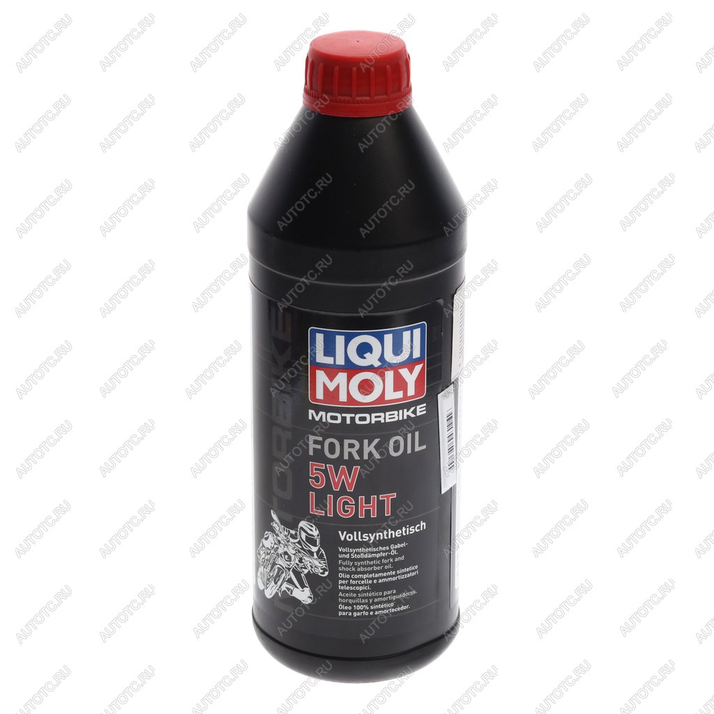 1 799 р. Масло для мотовилок и амортизаторов MOTORBIKE FORK OIL LIGHT 5W синт.1л LIQUI MOLY  с доставкой в г. Кемерово