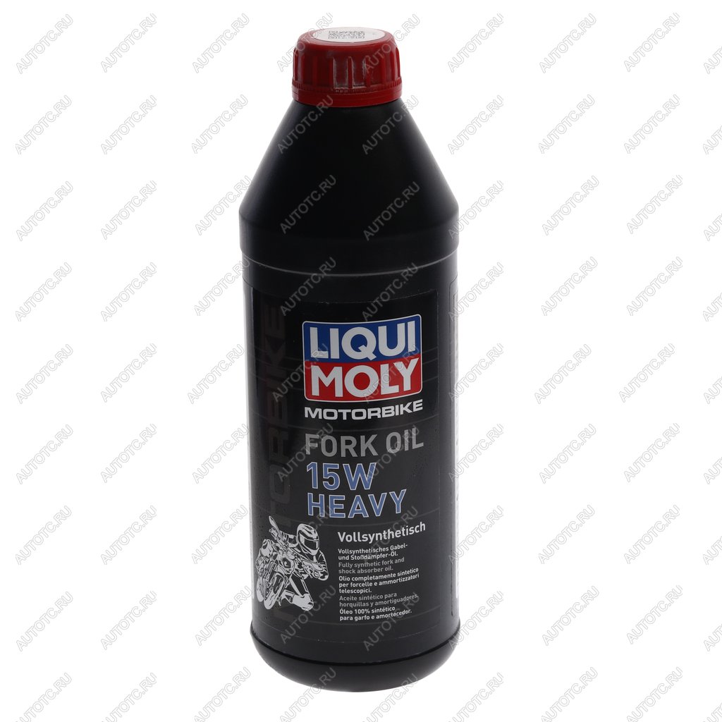 1 949 р. Масло для мотовилок и амортизаторов MOTORBIKE FORK OIL HEAVY 15W синт.1л LIQUI MOLY  с доставкой в г. Кемерово