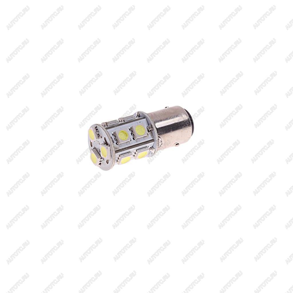167 р. Лампа светодиодная 12V P215W BAY15d 6000K двухконтактная 13 светодиодов MEGAPOWER  с доставкой в г. Кемерово