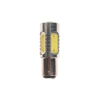 247 р. Лампа светодиодная 12V P215W BAY15d 6000K двухконтактная 5 светодиодов MEGAPOWER  с доставкой в г. Кемерово. Увеличить фотографию 1