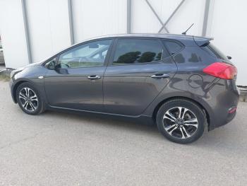 3 289 р. Пластиковые накладки порогов Фанат Тюнинг  KIA Ceed  2 JD (2012-2018) дорестайлинг универсал, дорестайлинг, хэтчбэк, рестайлинг универсал, рестайлинг, хэтчбэк (неокрашенные (глянец под окраску))  с доставкой в г. Кемерово. Увеличить фотографию 3