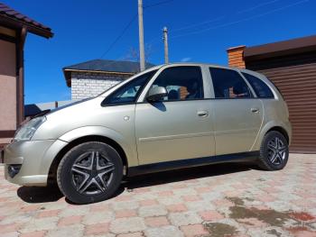 3 499 р. Пластиковые накладки порогов Фанат Тюнинг  Opel Meriva  A (2002-2010) (неокрашенные (глянец под окраску))  с доставкой в г. Кемерово. Увеличить фотографию 4