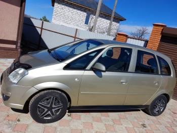 3 499 р. Пластиковые накладки порогов Фанат Тюнинг  Opel Meriva  A (2002-2010) (неокрашенные (глянец под окраску))  с доставкой в г. Кемерово. Увеличить фотографию 7