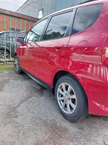 3 499 р. Пластиковые накладки порогов Фанат Тюнинг Honda Jazz (2001-2008) (неокрашенные (глянец под окраску))  с доставкой в г. Кемерово. Увеличить фотографию 4