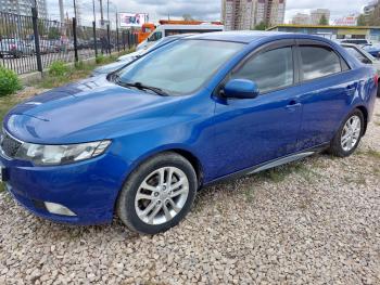3 499 р. Пластиковые накладки порогов Фанат Тюнинг KIA Cerato 2 TD седан (2008-2013) (неокрашенные)  с доставкой в г. Кемерово. Увеличить фотографию 2