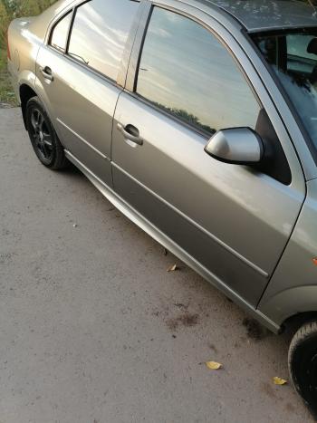 3 499 р. Пластиковые накладки порогов Фанат Тюнинг Ford Mondeo Mk3,BWY дорестайлинг, универсал (2000-2003) (неокрашенные (глянец под окраску))  с доставкой в г. Кемерово. Увеличить фотографию 6