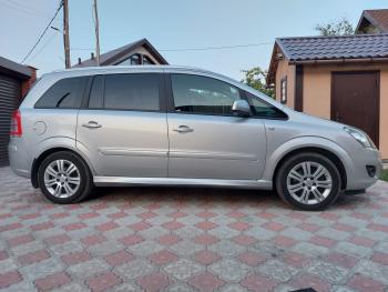 3 499 р. Пластиковые накладки порогов Фанат Тюнинг Opel Zafira В рестайлинг (2007-2015) (неокрашенные (глянец под окраску))  с доставкой в г. Кемерово. Увеличить фотографию 4