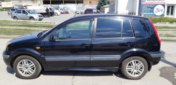 3 499 р. Пластиковые накладки порогов Фанат Тюнинг Ford Fusion 1 хэтчбэк дорестайлинг (2002-2005) (неокрашенные (глянец под окраску))  с доставкой в г. Кемерово. Увеличить фотографию 3