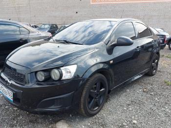 3 499 р. Пластиковые накладки порогов Фанат Тюнинг Chevrolet Aveo T300 седан (2011-2015) (неокрашенные)  с доставкой в г. Кемерово. Увеличить фотографию 2