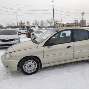 3 499 р. Пластиковые накладки порогов Фанат Тюнинг KIA Rio 1 DC дорестайлинг седан (2000-2002) (неокрашенные (глянец под окраску))  с доставкой в г. Кемерово. Увеличить фотографию 3