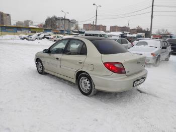 3 499 р. Пластиковые накладки порогов Фанат Тюнинг KIA Rio 1 DC дорестайлинг седан (2000-2002) (неокрашенные (глянец под окраску))  с доставкой в г. Кемерово. Увеличить фотографию 6