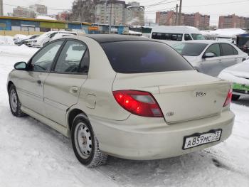3 499 р. Пластиковые накладки порогов Фанат Тюнинг KIA Rio 1 DC дорестайлинг седан (2000-2002) (неокрашенные (глянец под окраску))  с доставкой в г. Кемерово. Увеличить фотографию 9