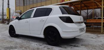 3 499 р. Пластиковые накладки порогов Фанат Тюнинг Opel Astra H хэтчбек 5дв дорестайлинг (2004-2007) (неокрашенные (глянец под окраску))  с доставкой в г. Кемерово. Увеличить фотографию 3