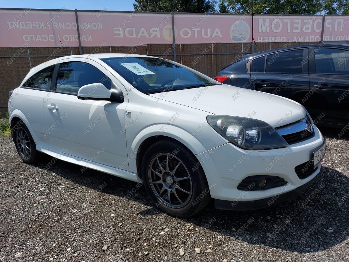 3 499 р. Пластиковые накладки порогов Фанат Тюнинг Opel Astra H GTC хэтчбек 3 дв. дорестайлинг (2004-2006) (неокрашенные (глянец под окраску))  с доставкой в г. Кемерово