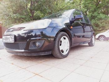 3 499 р. Пластиковые накладки порогов Фанат Тюнинг Ford Fusion 1 хэтчбэк дорестайлинг (2002-2005) (неокрашенные (глянец под окраску))  с доставкой в г. Кемерово. Увеличить фотографию 6