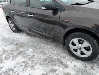 3 499 р. Пластиковые накладки порогов Фанат Тюнинг Renault Fluence дорестайлинг (2010-2012) (неокрашенные (глянец под окраску))  с доставкой в г. Кемерово. Увеличить фотографию 8