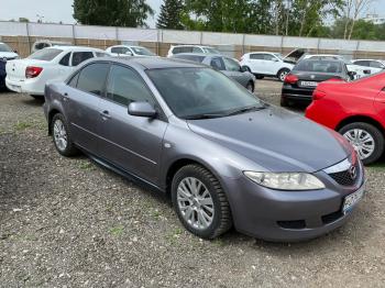 3 399 р. Пластиковые накладки порогов Фанат Тюнинг Mazda 6 GG седан дорестайлинг (2002-2005) (неокрашенные (глянец под окраску))  с доставкой в г. Кемерово. Увеличить фотографию 2