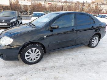 3 499 р. Пластиковые накладки порогов Фанат Тюнинг Toyota Corolla E120 универсал дорестайлинг (2000-2004) (неокрашенные (глянец под окраску))  с доставкой в г. Кемерово. Увеличить фотографию 6