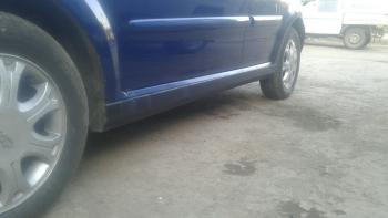 3 499 р. Пластиковые накладки порогов Фанат Тюнинг Chery Kimo A1 хэтчбэк (2008-2014) (неокрашенные (глянец под окраску))  с доставкой в г. Кемерово. Увеличить фотографию 6