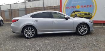 3 499 р. Пластиковые накладки порогов Фанат Тюнинг Mazda 6 GJ 1 рестайлинг универсал (2015-2018) (неокрашенные (глянец под окраску))  с доставкой в г. Кемерово. Увеличить фотографию 2