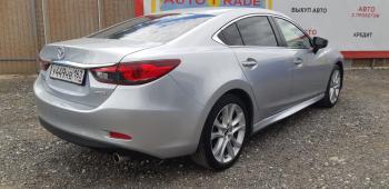 3 499 р. Пластиковые накладки порогов Фанат Тюнинг Mazda 6 GJ 1 рестайлинг универсал (2015-2018) (неокрашенные (глянец под окраску))  с доставкой в г. Кемерово. Увеличить фотографию 6