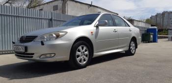 3 499 р. Пластиковые накладки порогов Фанат Тюнинг Toyota Camry XV30 дорестайлинг (2001-2004) (неокрашенные (глянец под окраску))  с доставкой в г. Кемерово. Увеличить фотографию 4
