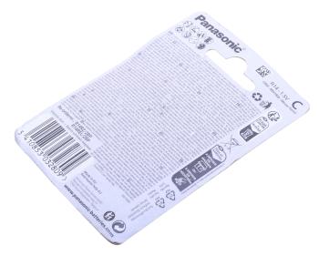 205 р. Батарейка C R14 1.5V блистер 2шт. Zinc Carbon PANASONIC  с доставкой в г. Кемерово. Увеличить фотографию 3