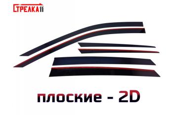 Дефлекторы окон 2D Стрелка11 GENESIS GV80 JK1 (2020-2022)