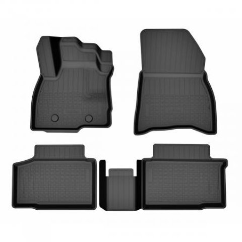 1 979 р. Коврики салонные 4WD Norplast Unidec  Dacia Duster  3 P1310 (2024-2025) (черные)  с доставкой в г. Кемерово