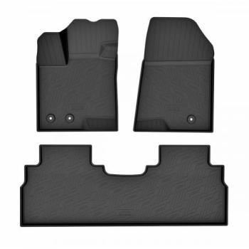 Коврики салонные 2WD Norplast Unidec Haval F7 (2024-2025) (черные)