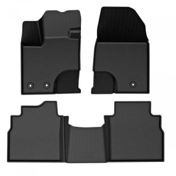Коврики салонные 4WD Norplast Unidec Haval F7 (2024-2025) (черные)