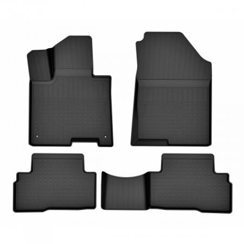 2 799 р. Коврики салонные (короткая база, HEVMHEV) Norplast Unidec  KIA Sportage  5 NQ5 (2021-2025) (черные)  с доставкой в г. Кемерово