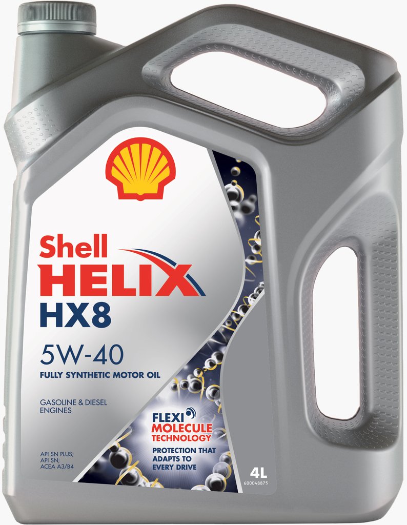 3 399 р. Масло моторное HELIX HX-8 5W40 A3B4SN+ синт.4л SHELL  с доставкой в г. Кемерово