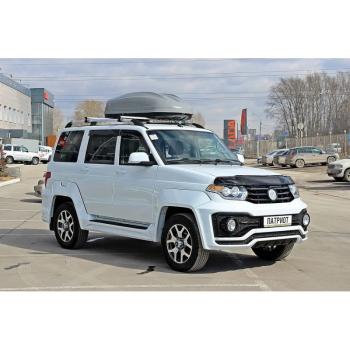 14 649 р. Комплект накладок порогов GRAND  Уаз Патриот ( Спорт,  3163 5-дв.,  3163 5 дв.) (2012-2025) 1-ый рестайлинг, 2-ой рестайлинг (неокрашенные (глянец под окраску))  с доставкой в г. Кемерово. Увеличить фотографию 3