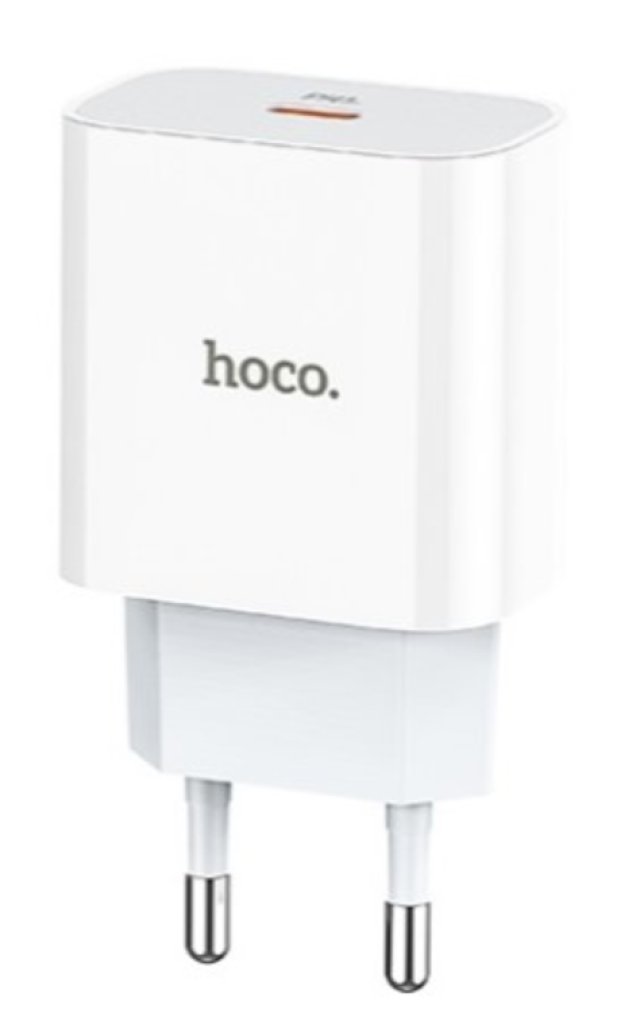 399 р. Устройство зарядное в розетку 1USB Type C HOCO  с доставкой в г. Кемерово