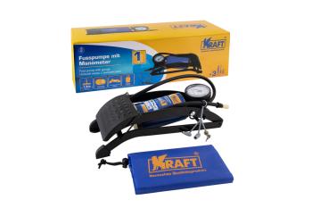 1 459 р. Насос ножной 1-цилиндровый KRAFT  с доставкой в г. Кемерово. Увеличить фотографию 1