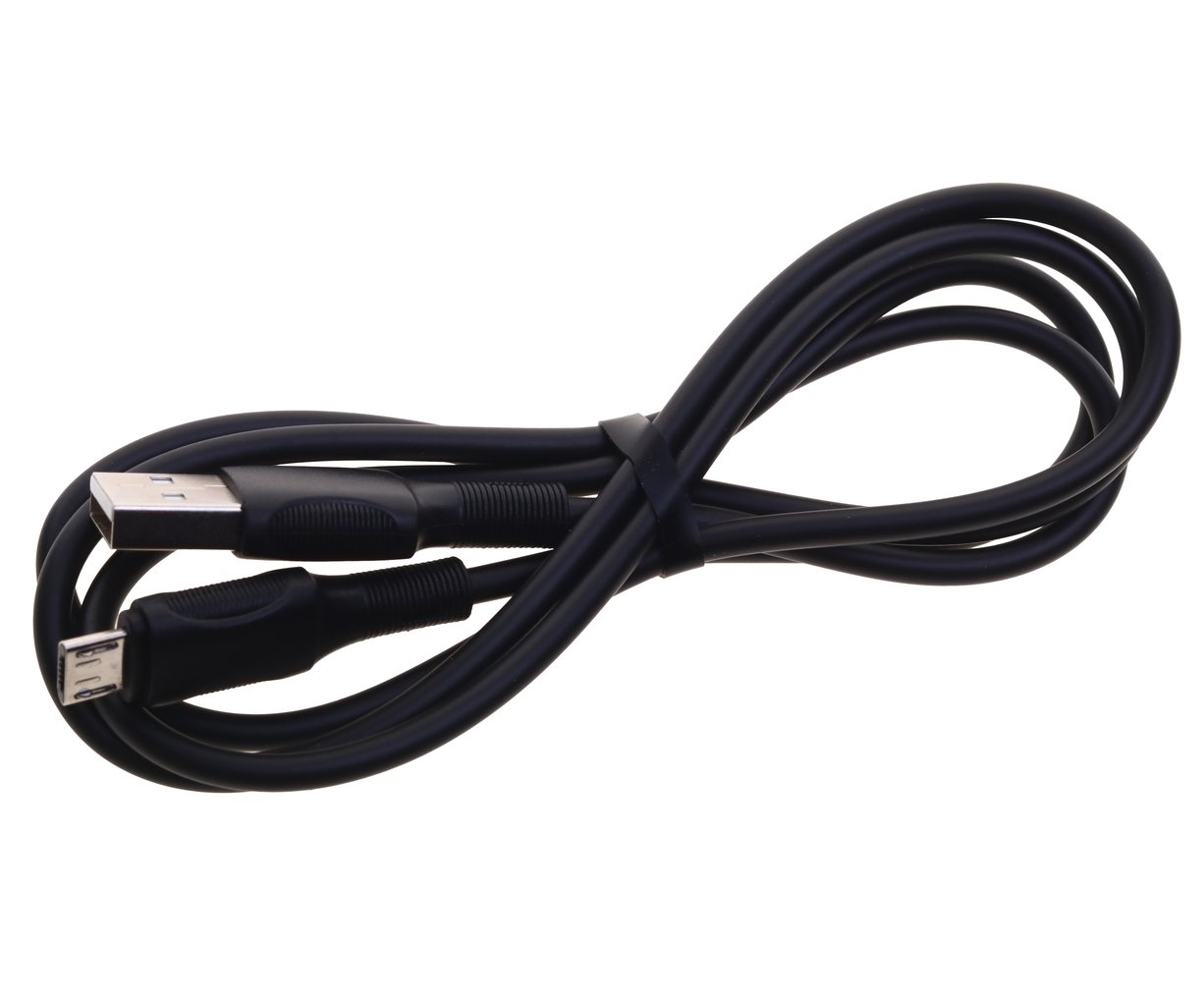 82 р. Кабель micro USB 1м черный BOROFONE  с доставкой в г. Кемерово