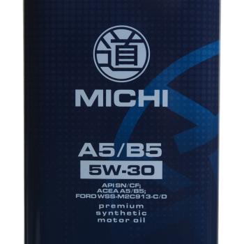 2 699 р. Масло моторное ULTRA A5B5 5W30 синт.4л MICHI  с доставкой в г. Кемерово. Увеличить фотографию 3