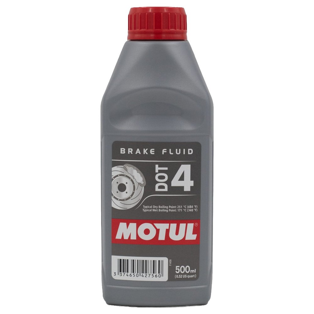 1 089 р. Гидравлическая жидкость Motul DOT 4 Brake Fluid 0,5л   с доставкой в г. Кемерово
