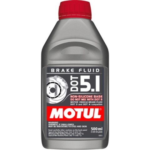1 359 р. Гидравлическая жидкость Motul DOT 5.1 Brake Fluid 0,5л.   с доставкой в г. Кемерово