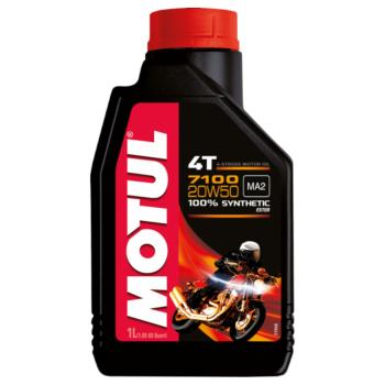 2 299 р. Масло Motul 7100 4T 20W-50 1л.   с доставкой в г. Кемерово. Увеличить фотографию 1
