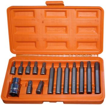 739 р. Набор бит 12" TORX Т20-Т55 с держателем 15 предметов АВТОДЕЛО  с доставкой в г. Кемерово. Увеличить фотографию 1