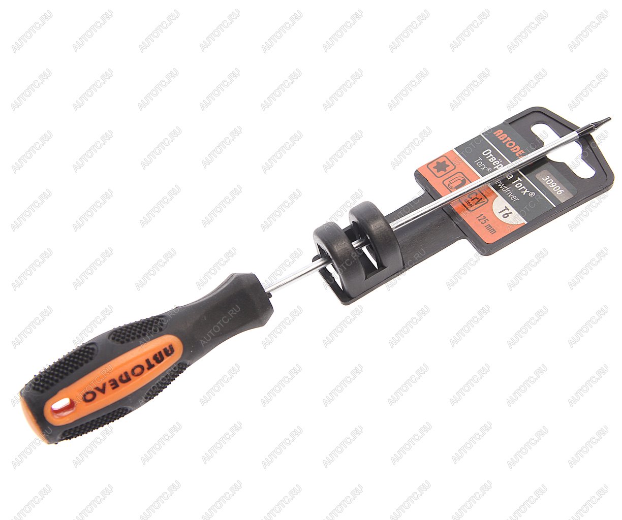 86 р. Отвертка TORX T6х125мм магнитная АВТОДЕЛО  с доставкой в г. Кемерово