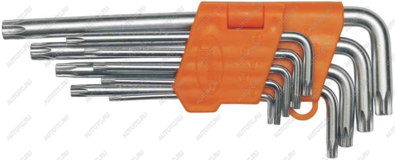 349 р. Набор ключей TORX T10-Т50 Г-образных 9 предметов Professional АВТОДЕЛО  с доставкой в г. Кемерово