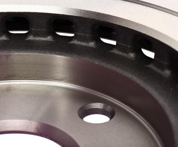 11 299 р. Диск тормозной TOYOTA Highlander (07-),Rav 4 (13-) LEXUS RX (09-) перед.(перфорированный)(1шт.) NIBK  с доставкой в г. Кемерово. Увеличить фотографию 4