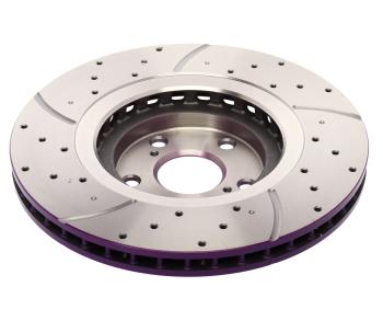 11 299 р. Диск тормозной TOYOTA Highlander (07-),Rav 4 (13-) LEXUS RX (09-) перед.(перфорированный)(1шт.) NIBK  с доставкой в г. Кемерово. Увеличить фотографию 2